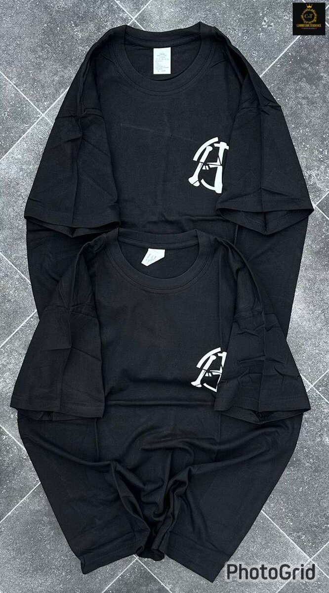 T-shirts assortis noirs