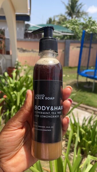 Liquid black soap