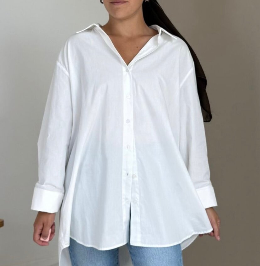 Chemise blanche dame