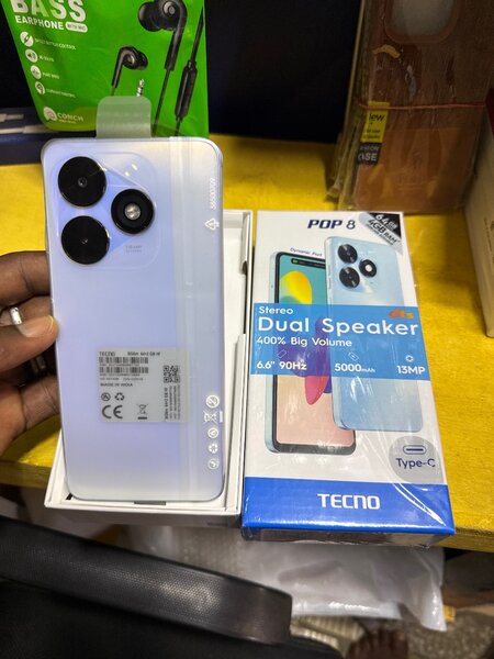 Tecno pop 8