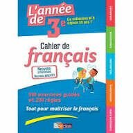 Cahier de Français 3e