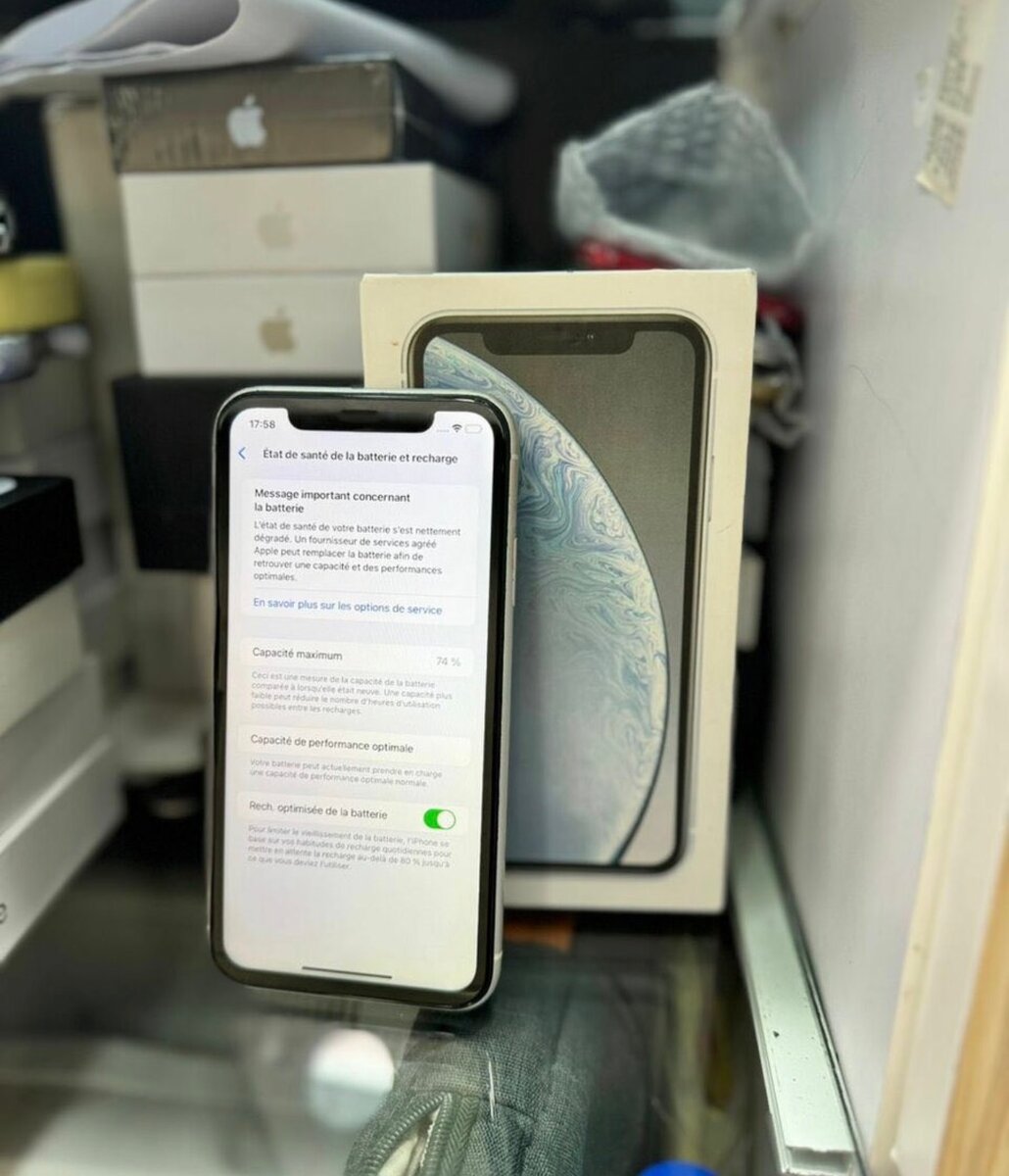 iPhone XR Blanc Débloqué