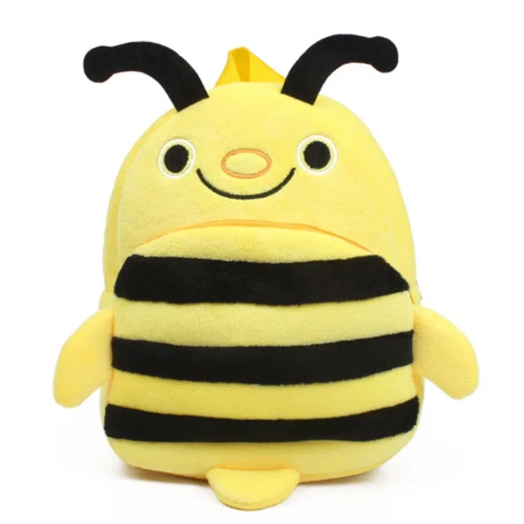 Sac à dos enfant abeille peluche