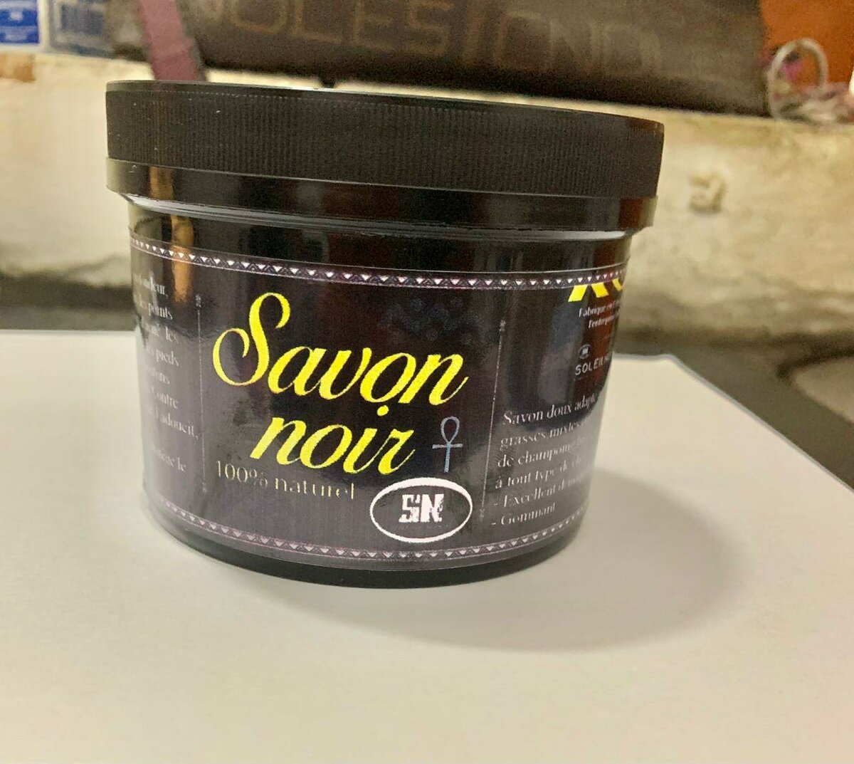 Savon noir naturel 100%