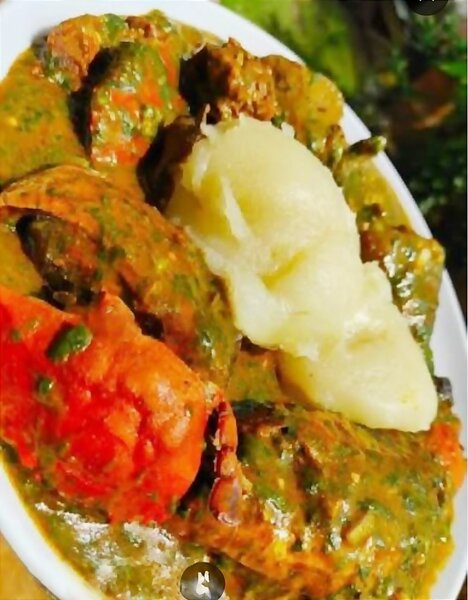 Placali sauce graine kopêCrabe