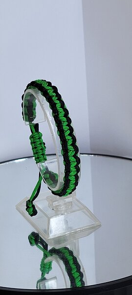 Bracelet en corde tressée