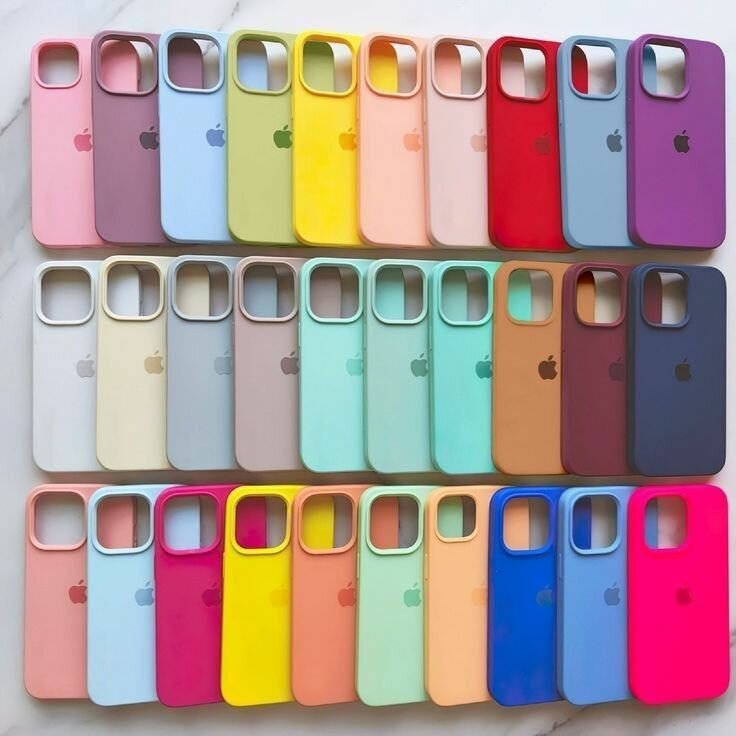 Étuis colorés pour iPhone