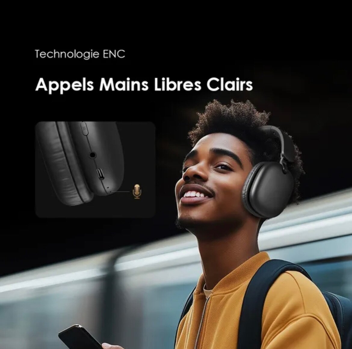 CasqueBluetooth Oraimo BoomPop