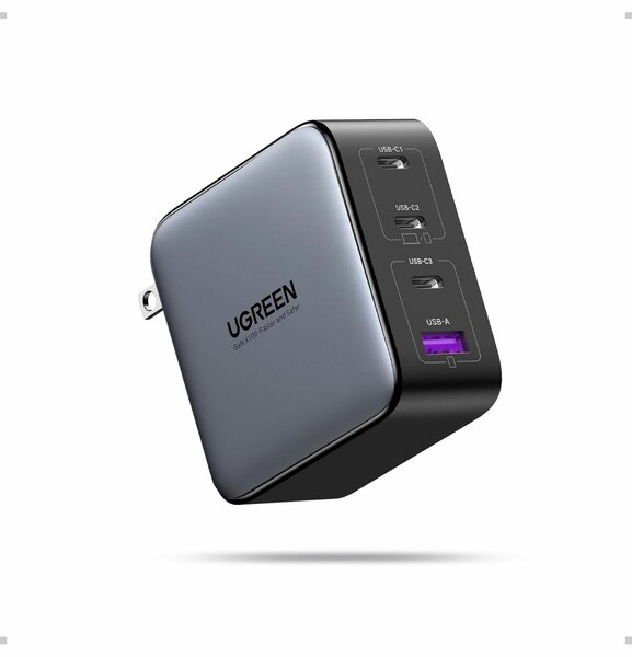 UGREEN 100W USB C Charger, Nexode 4-Port GaN Foldable