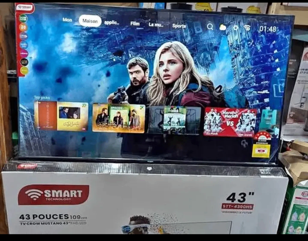 Télévision 43" 4K Smart LED