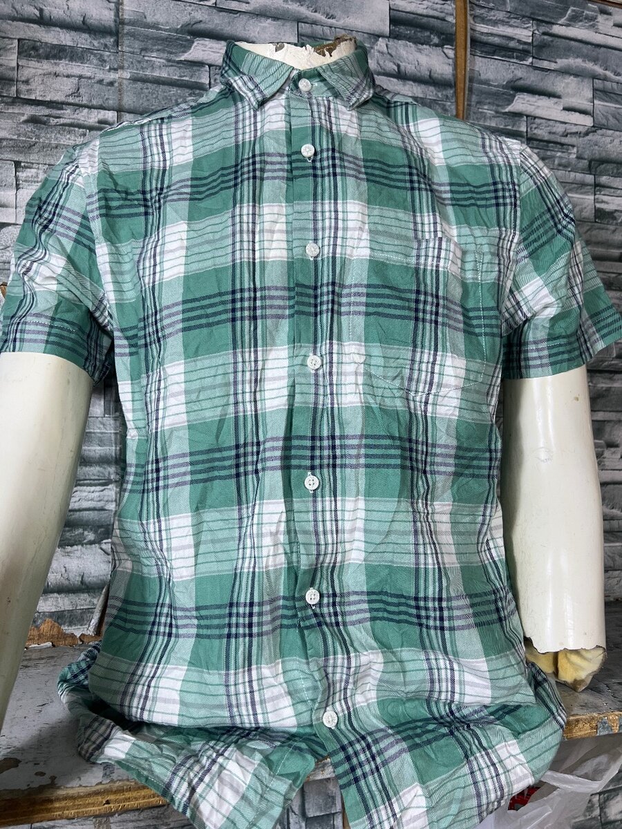 Chemise à carreaux homme
