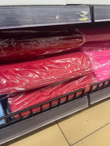 Serviettes en coton colorées