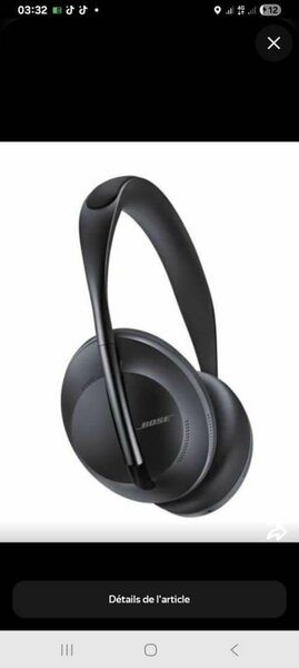 Casque Bose sans fil
