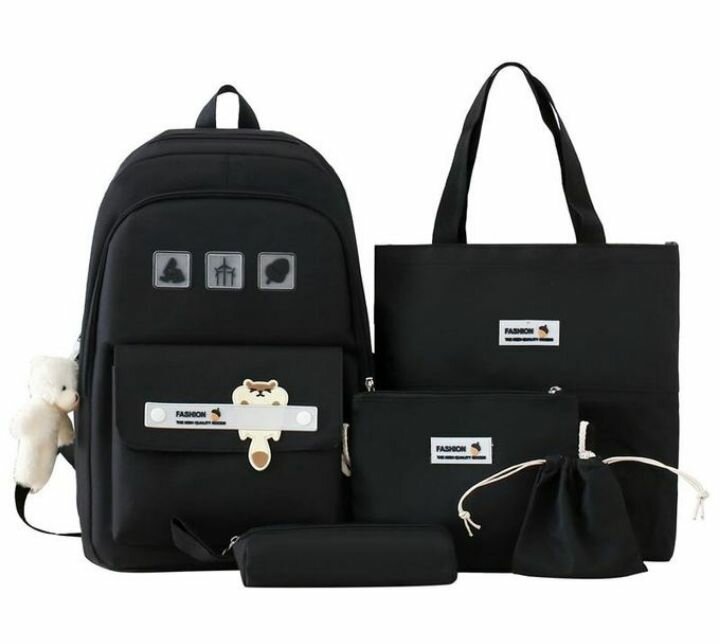Bag with backpack 5pcs