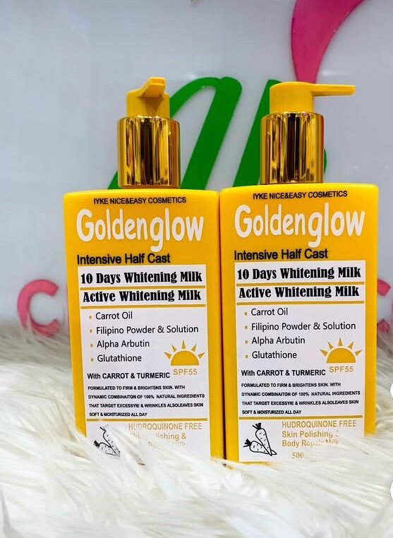 Golden glow intensive half cast