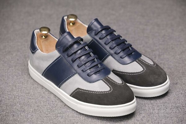 Sneakers en cuir élégantes