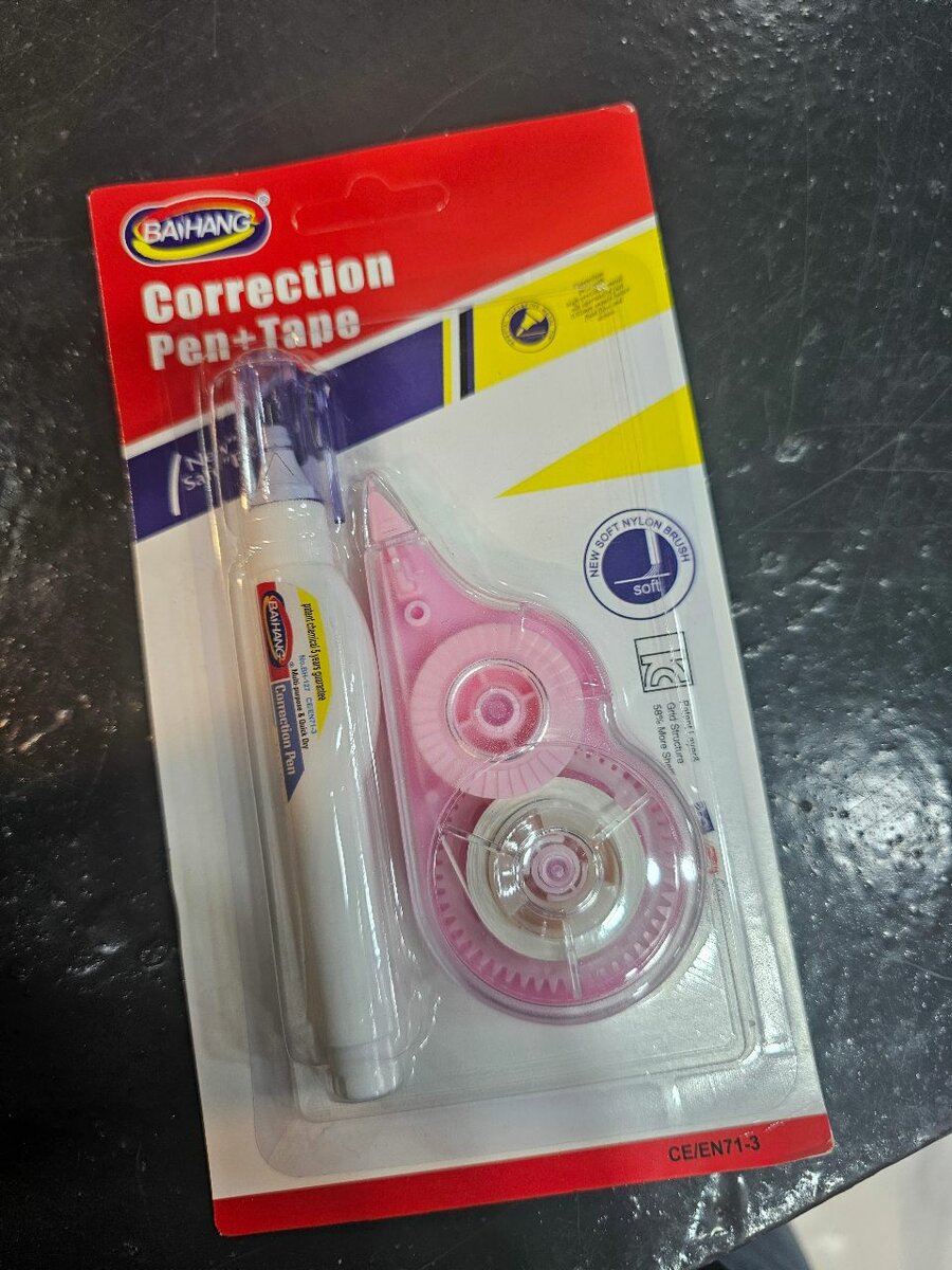 Stylo correcteur et ruban Banhang