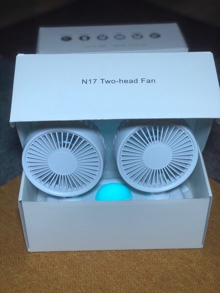 HND-N17 Two-Head Fan