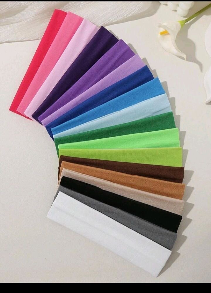 Bandeaux élastiques colorés