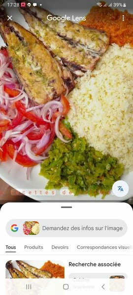 Poisson Fumé et braisé