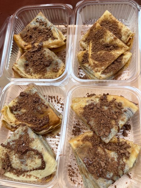 Délicieux Crêpes Nutella