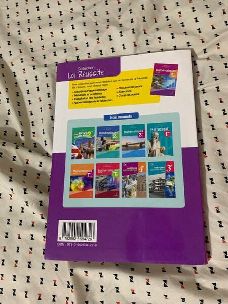 Manuel Mathématiques 1ère D