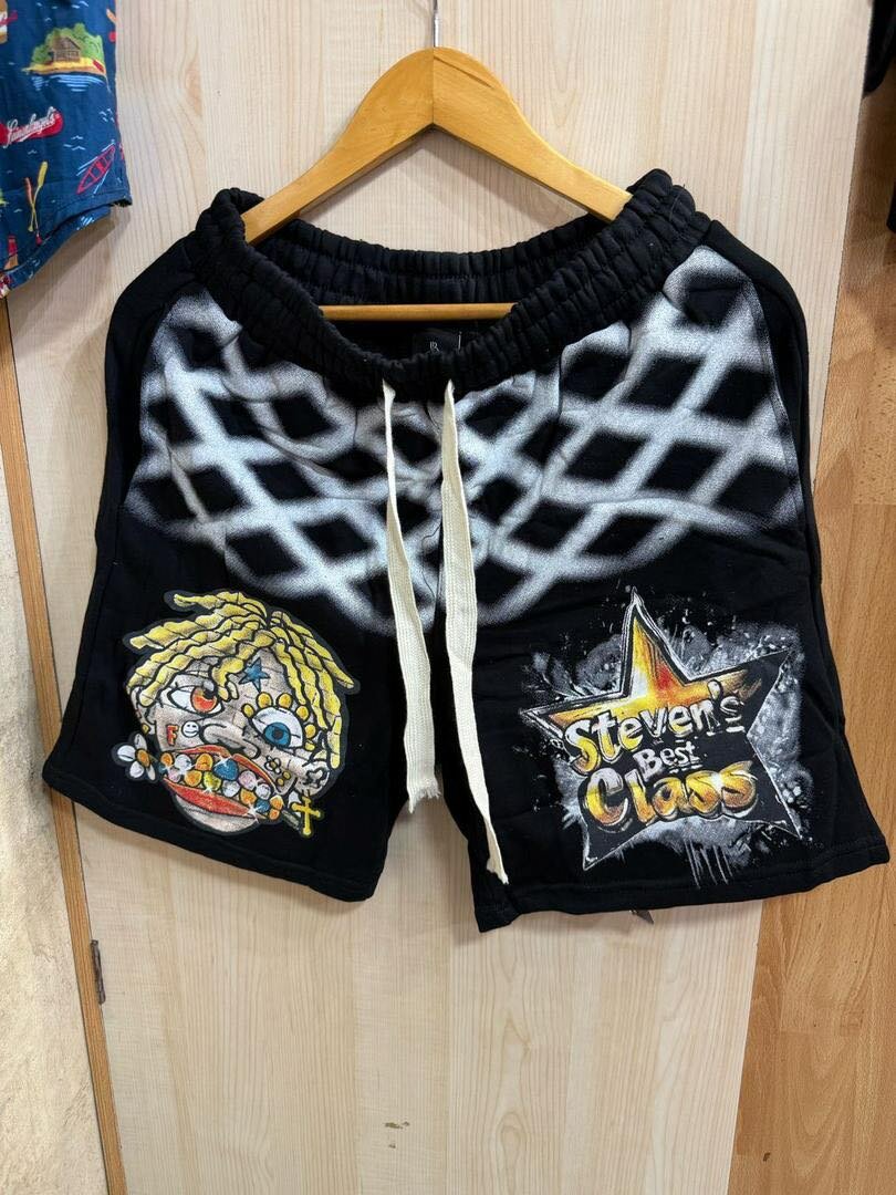 Shorts de sport graffiti homme