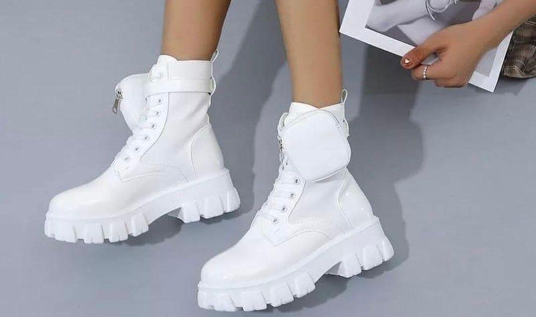 Bottes chunky avec poche stylée