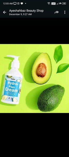 Cream in pump