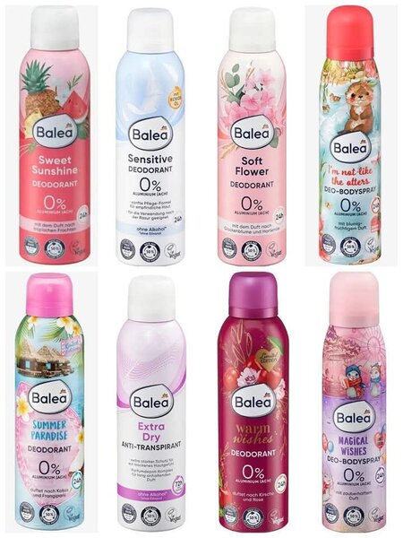 Balea Déodorant Parfum Fleur