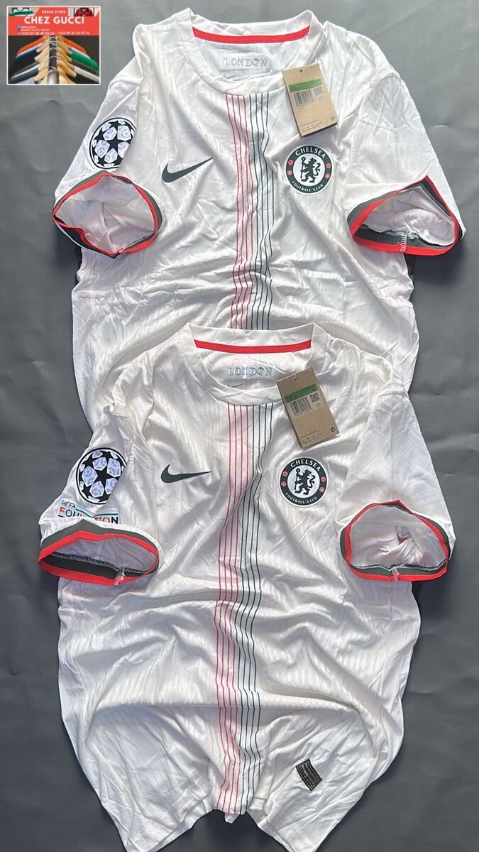 Maillot de football blanc