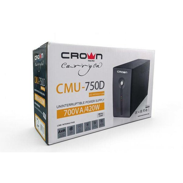 Onduleur Crown CMU-750D 700VA