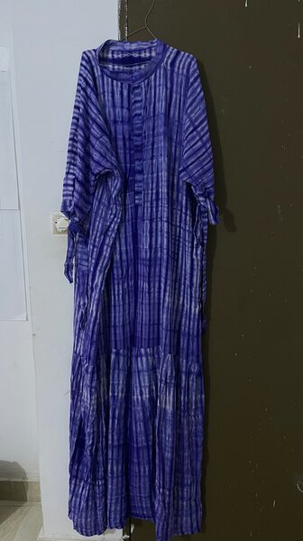 Robe Maxi Longue Bleue Bohème
