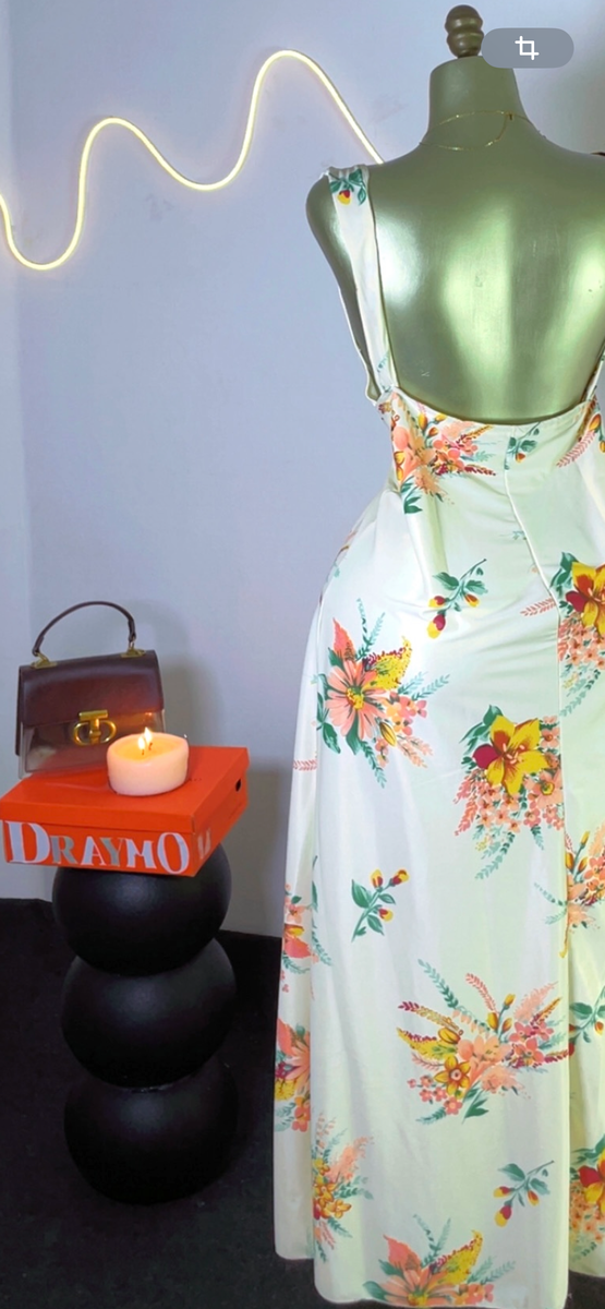 Robe été à fleurs