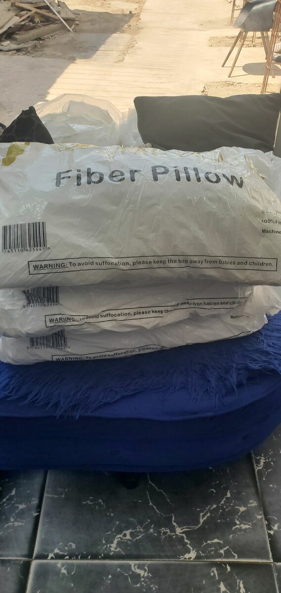 Fiber pillows
