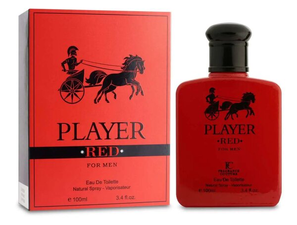 Eau de Toilette Homme Rouge 100ml