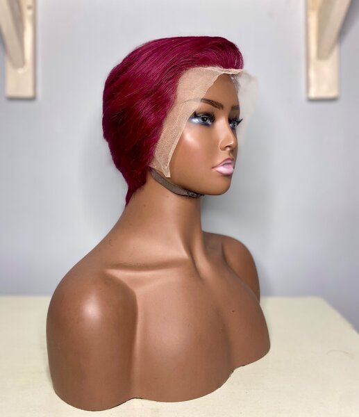 Perruque Lace Front Rouge