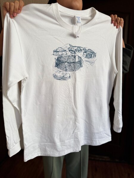 Кофта с этно принтом от CutaDash_official