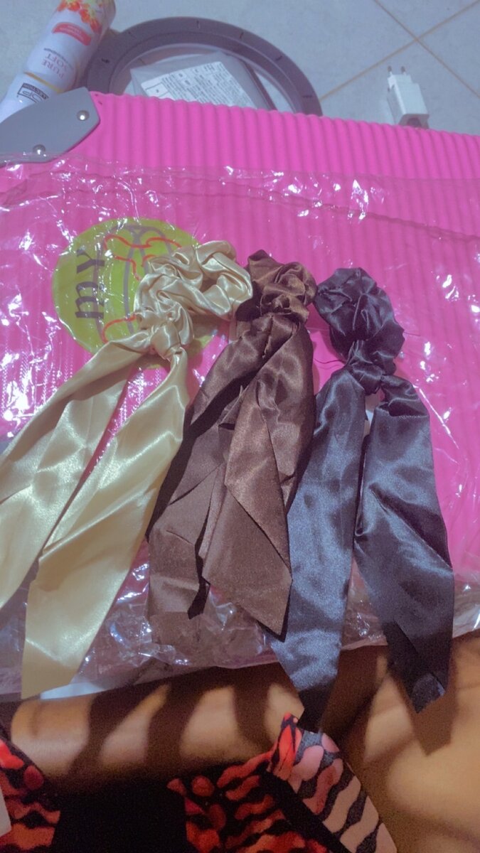 Ensemble de Chouchous en Satin