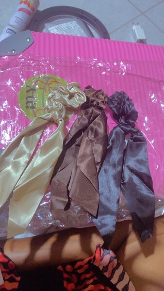 Ensemble de Chouchous en Satin