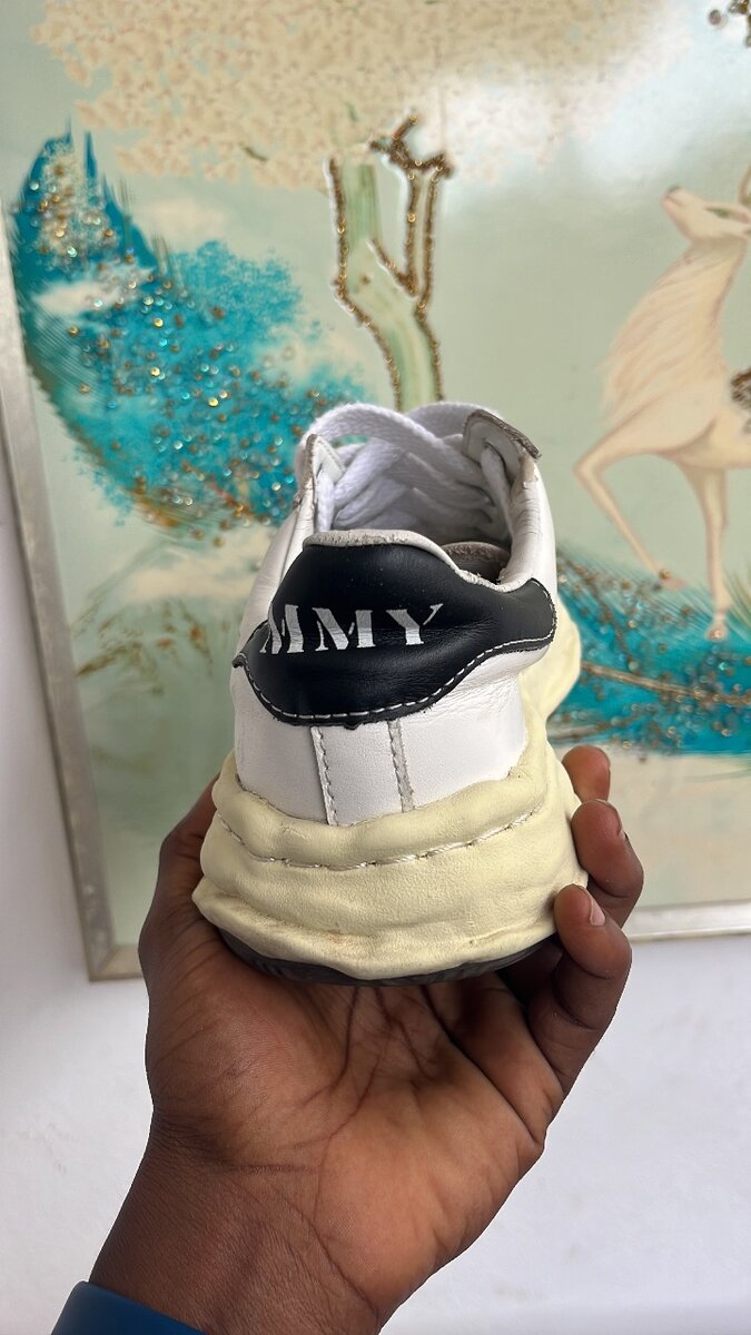 Baskets blanches tendance MMY