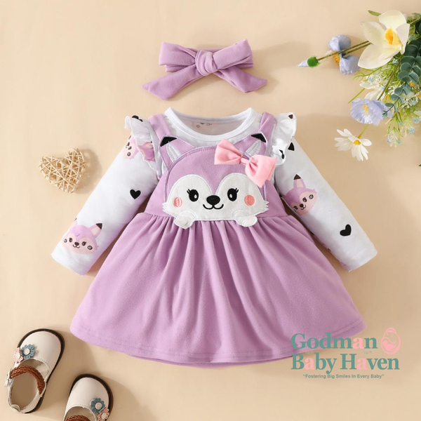 Kitty Baby Girl Dress
