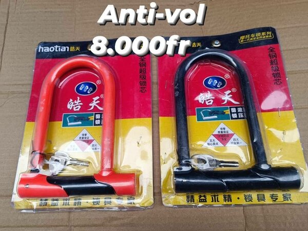 Cadenas antivol vélo robuste