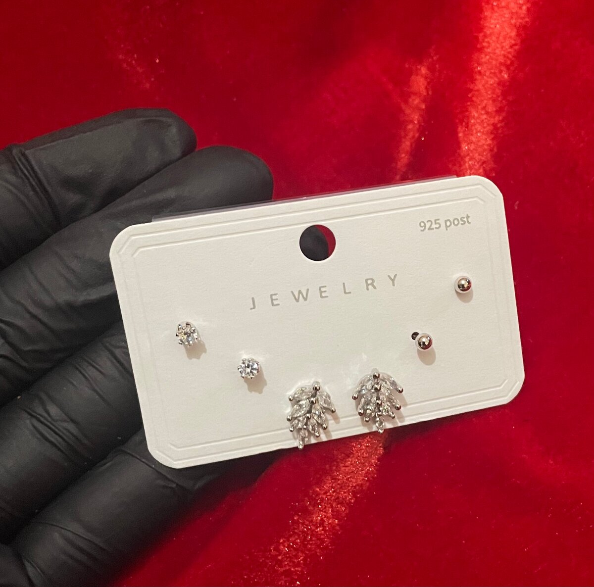 Boucles d'oreilles en acier inoxydable