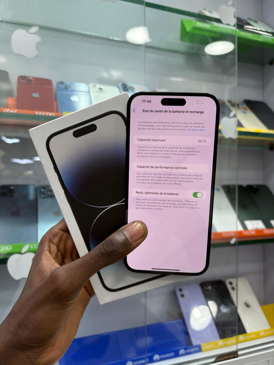 Disponible 14 Pro max 128go