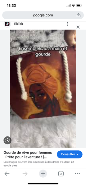 Afrocentric Art Tote Bag