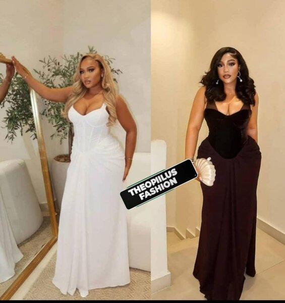 Robe élégant soirée bustier