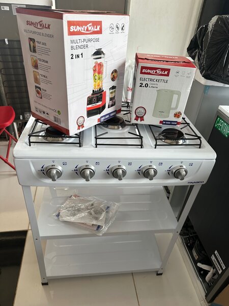 5 in 1 standing stove ,blender and kettle