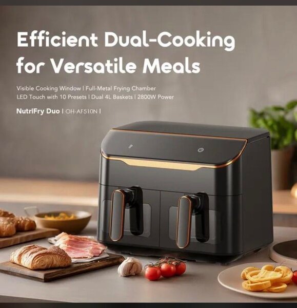 Friteuse à Double Cuisson NutriFry