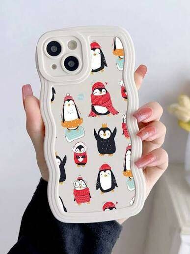 Coque iPhone Manchots Mignons